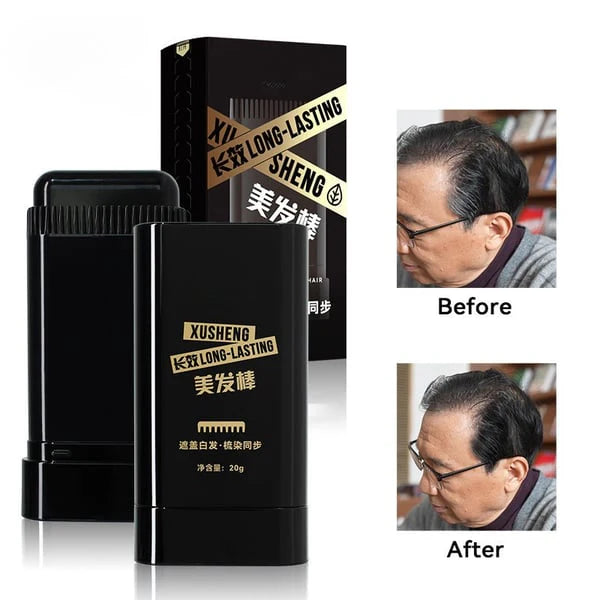 Instant Hair Color Stick & Comb (BLACK)