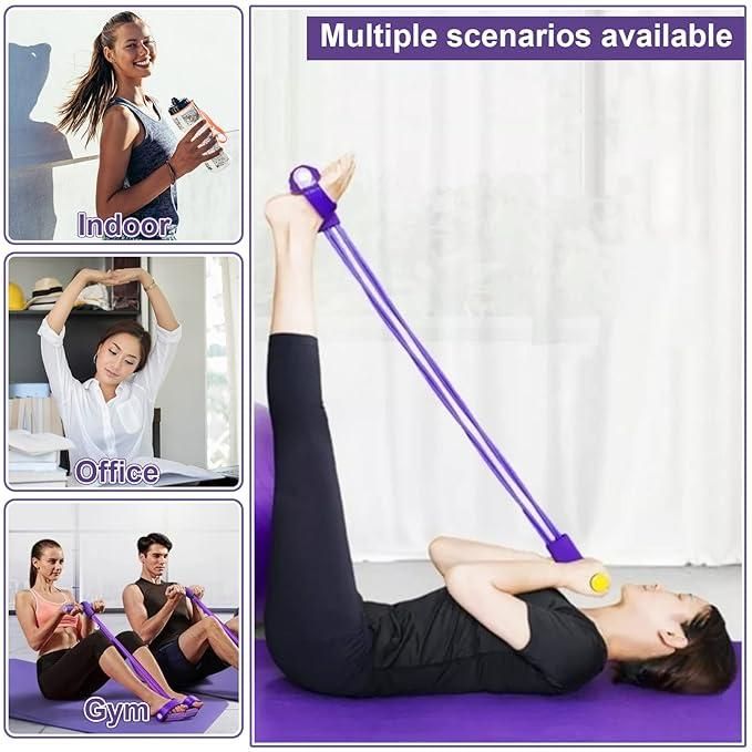 Organleaf Waist Reducer, Rubber Pull Rope Exerciser, Ab Exerciser