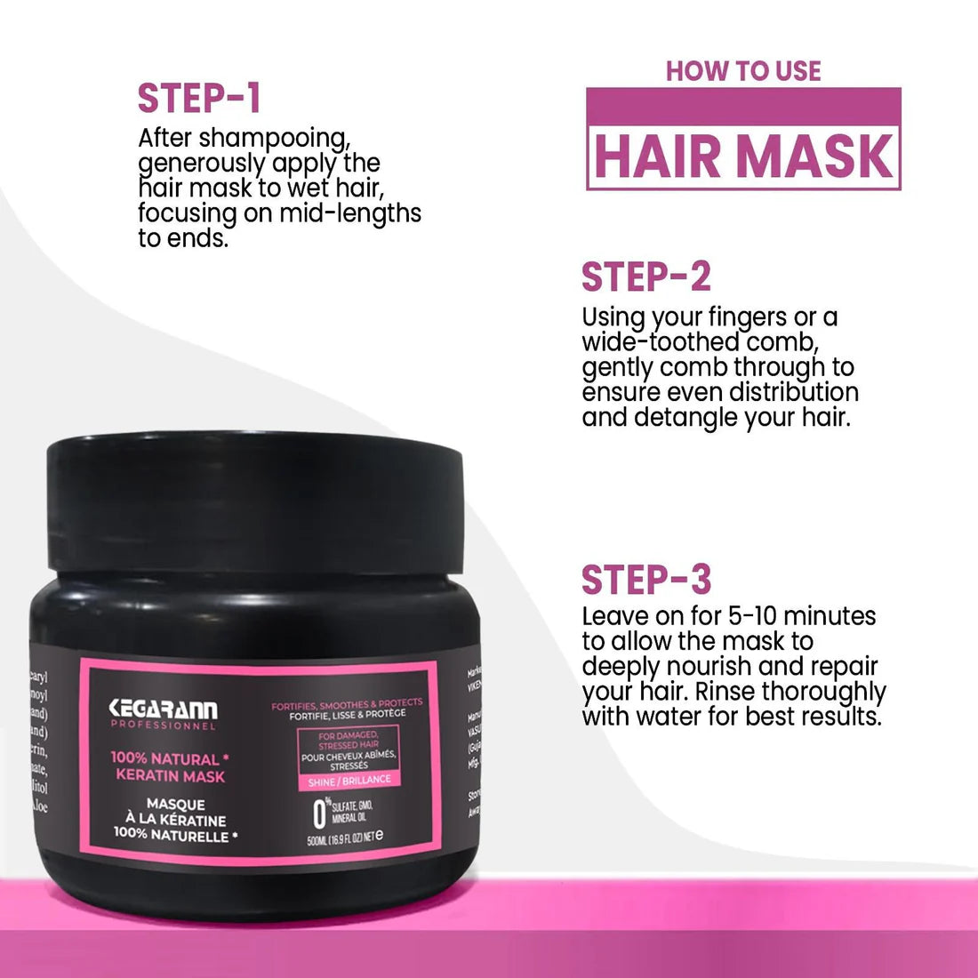 Ultra Repairing Hair Mask (Buy 1 Get 1 Free)