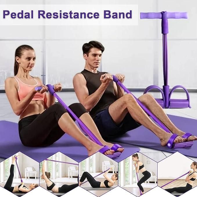 Organleaf Waist Reducer, Rubber Pull Rope Exerciser, Ab Exerciser
