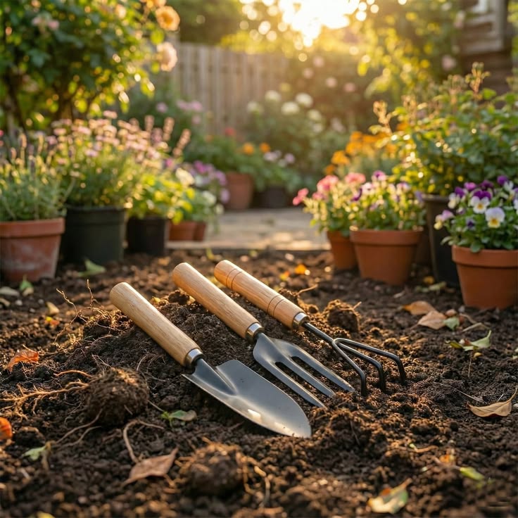 3-in-1 Garden Tool Set