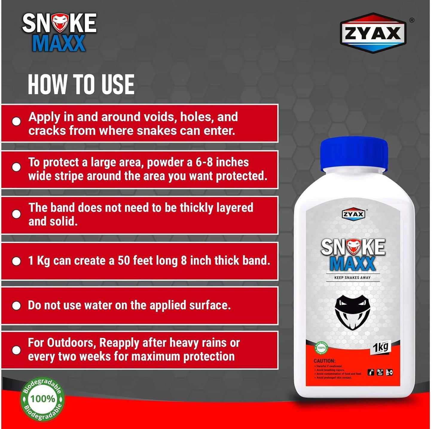 Powerful Snake Repellent Powder