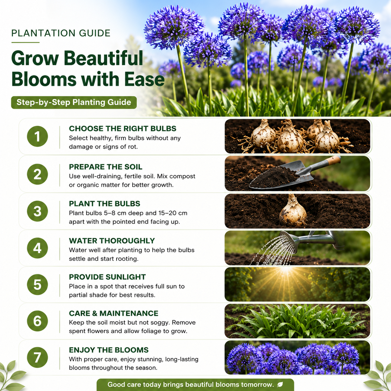 Agapanthus Flower Bulbs