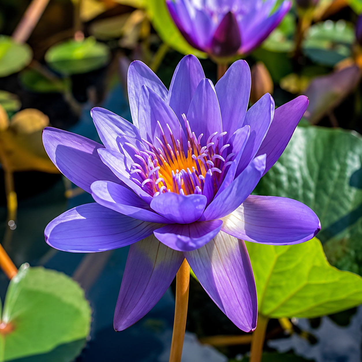 Blue Queen Lotus Tubers