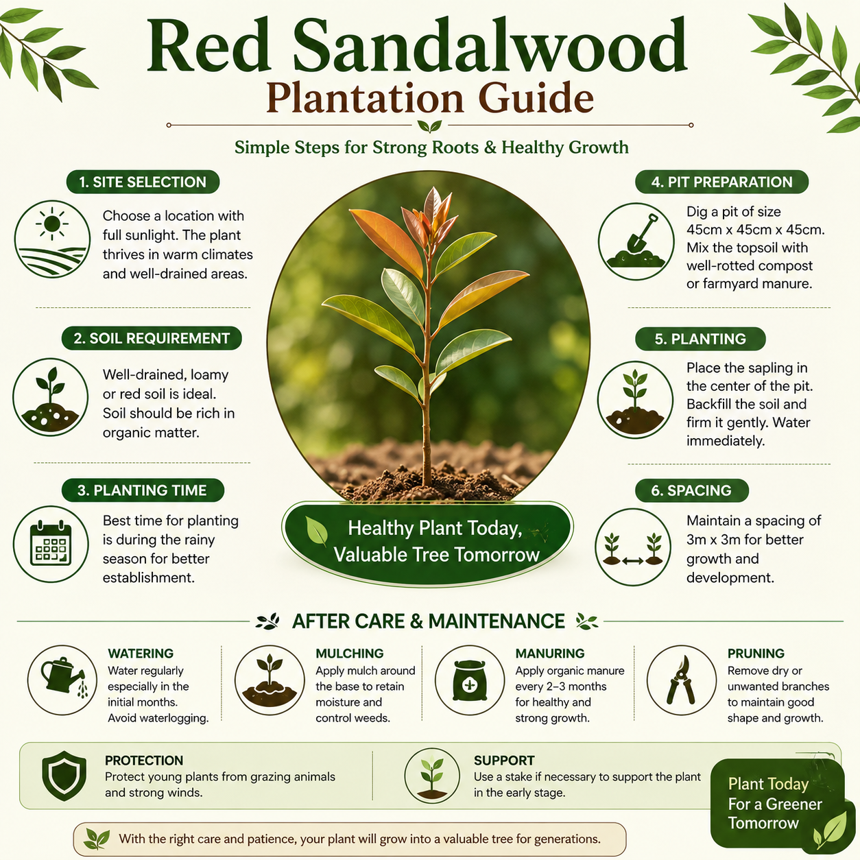 Red Sandalwood Live Plant