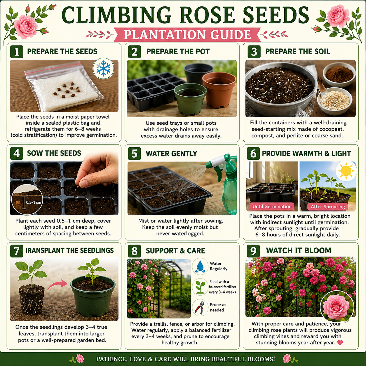 Climbing Rose Seeds