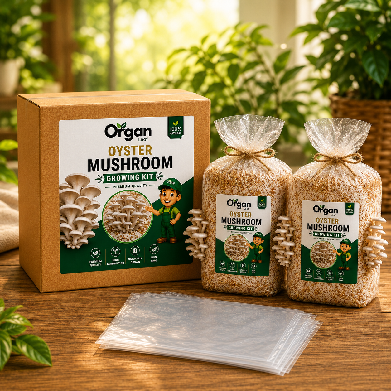 Oyster Mushroom Growing Kit