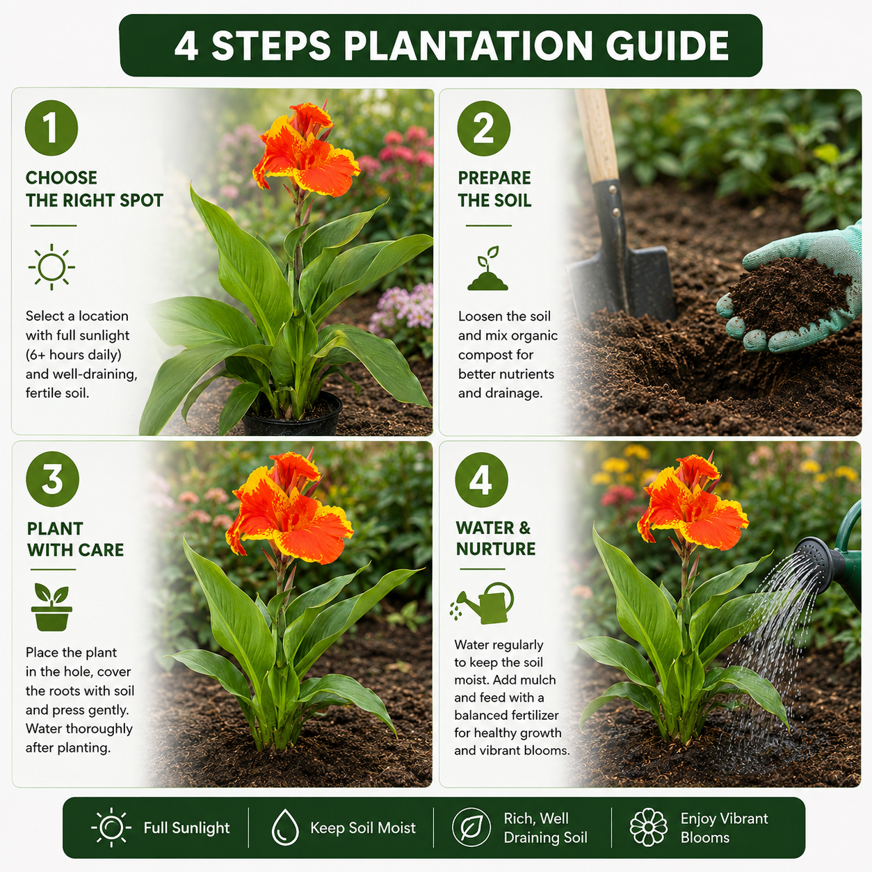 Canna Lily Live Plant