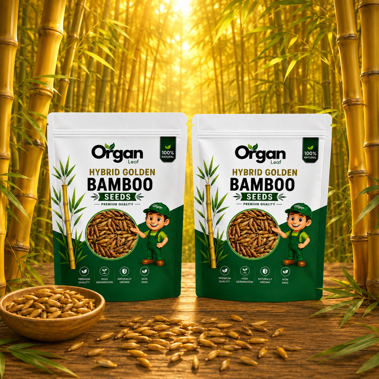 Hybrid Golden Bamboo Seeds