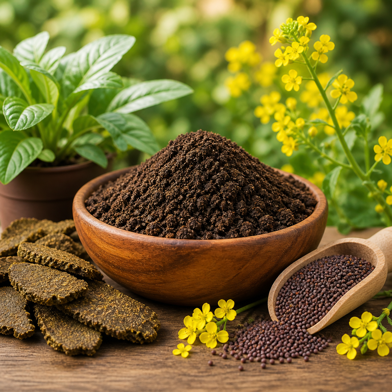 Mustard Cake Plant Booster