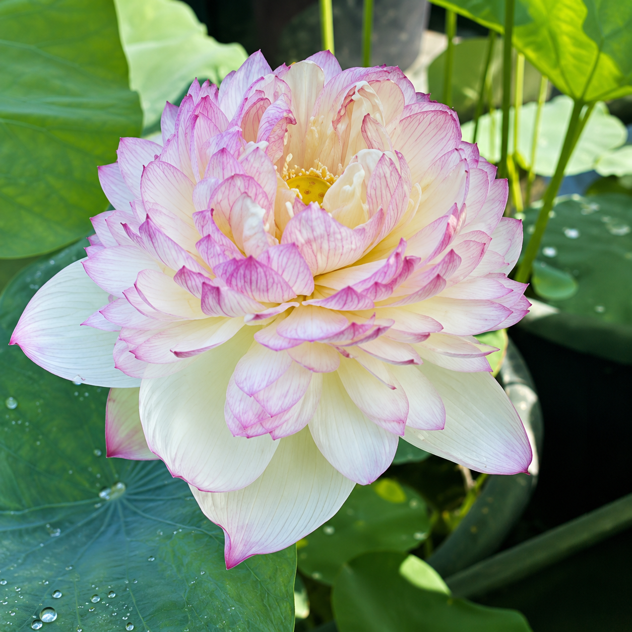 Milky-Pink Super Lotus Tubers