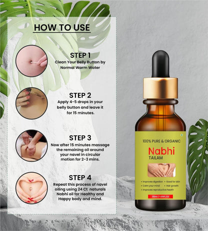 Nabhi Therapy Oil (Buy 1 Get 1 Free)
