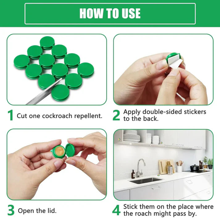 Cockroach Repellent Gel (Pack of 24pc)