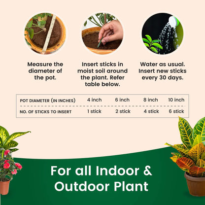 Plant Grow Fertilizer Sticks (Buy 1 Get 1 Free)