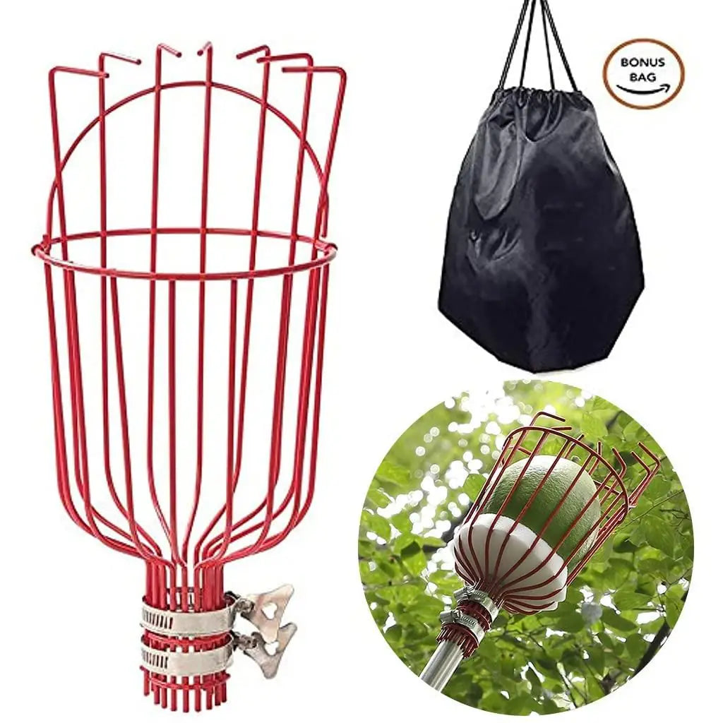 Fruit Picker With Basket
