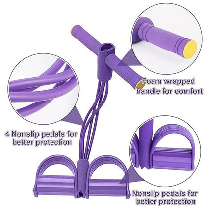 Organleaf Waist Reducer, Rubber Pull Rope Exerciser, Ab Exerciser