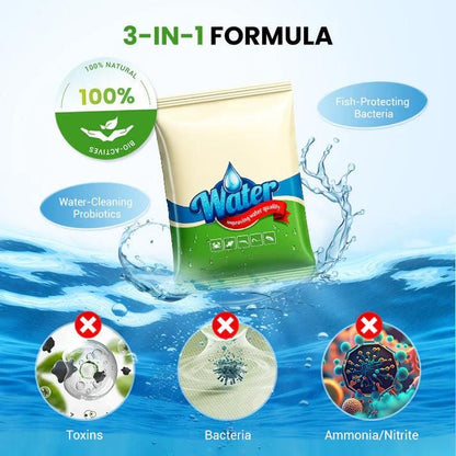 Premium Water Care Powder 💧| Total Water Clarity & Algae Control 🐟