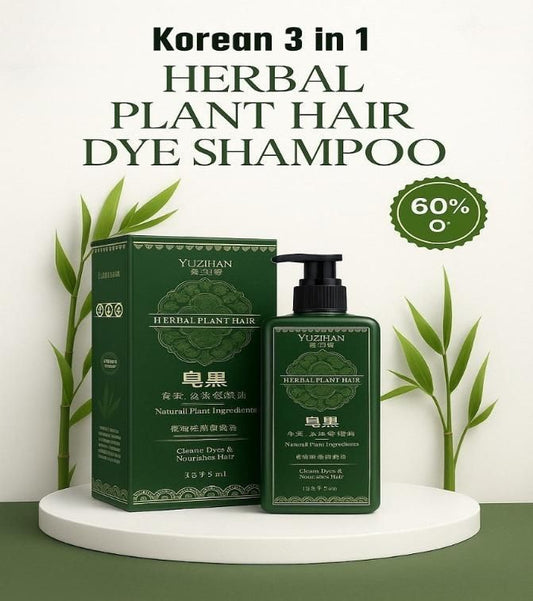 Korean 3-1 Hair Dye Shampoo