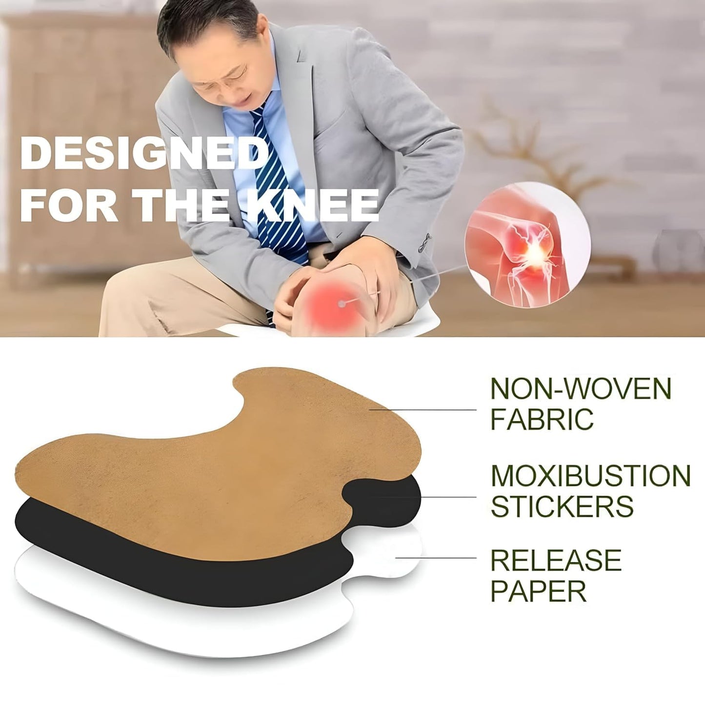 Herbal Knee Pain Relief Patches