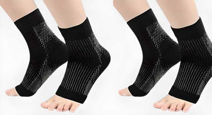 Swelling Arch Heel Socks (Pack Of 2)