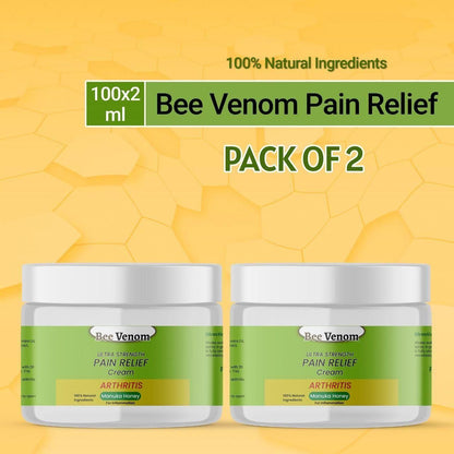 ORIGINAL Bee Venom Ultra Strength Pain Relief Cream (BUY 1 GET 1 FREE)