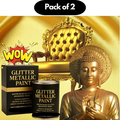 Glitter Metallic Paint(Buy 1 Get 1 Free)