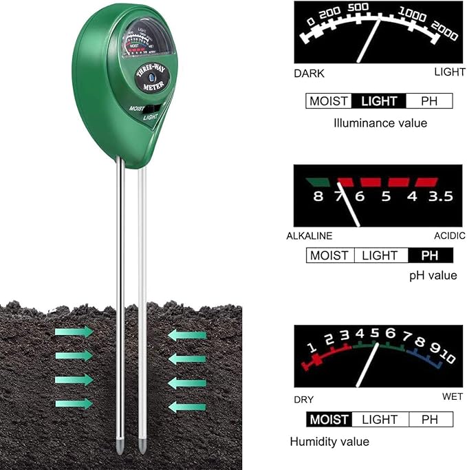 3-in-1 Soil Tester