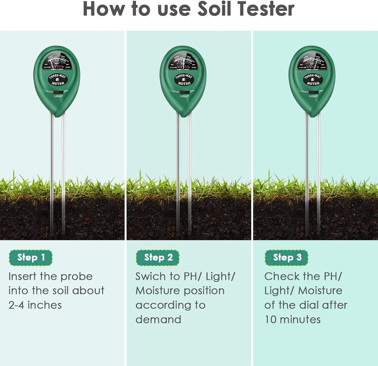 3-in-1 Soil Tester