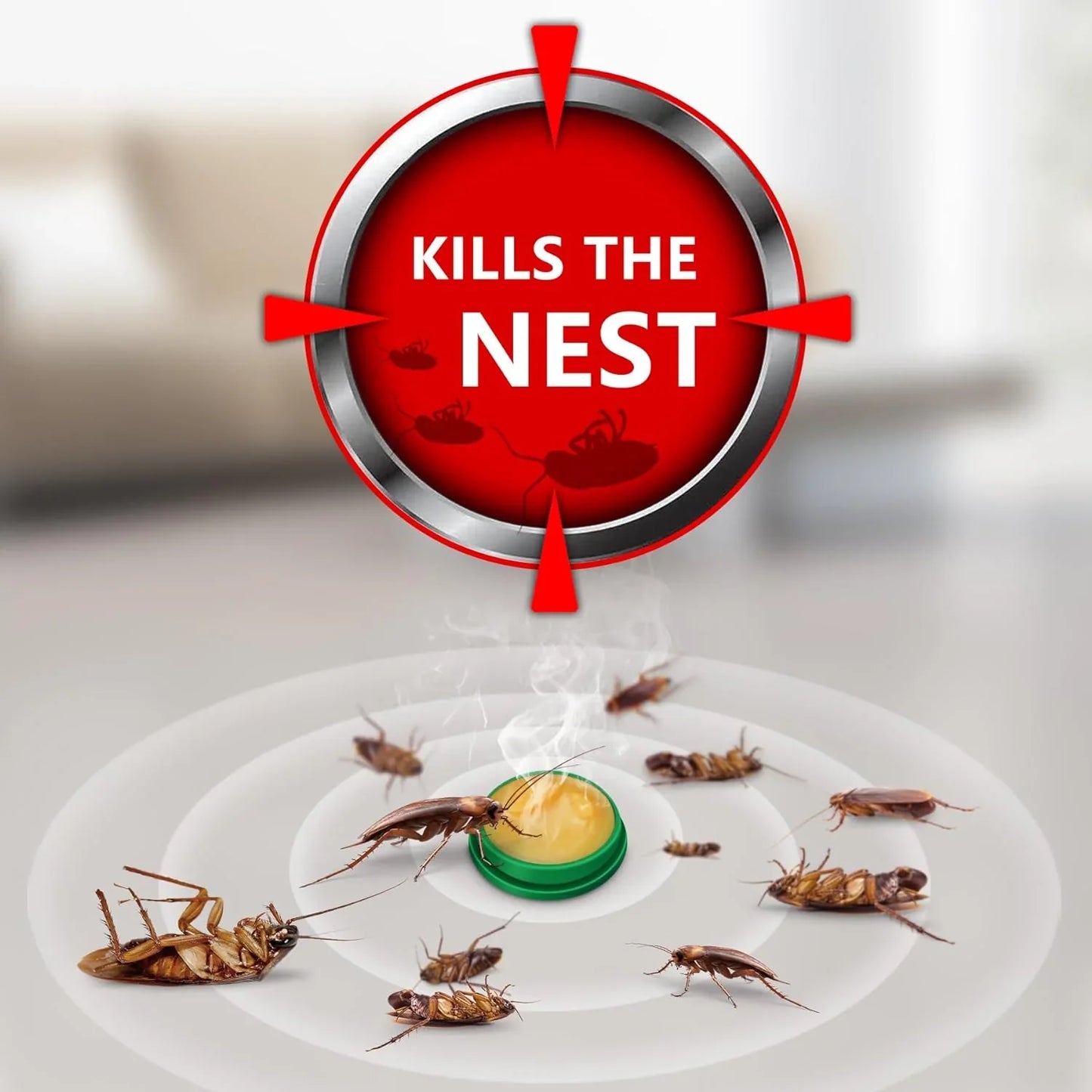 Cockroach Repellent Gel (Pack of 24pc)