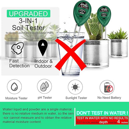 3-in-1 Soil Tester