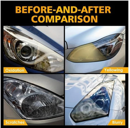 Headlight Renewal and Restoration Kit 200 ml Pack of 2