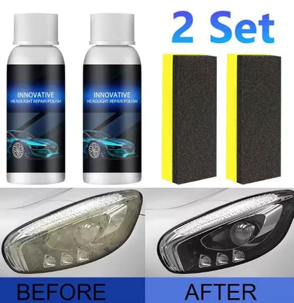 Car Headlight Repair Fluid, Scratch Remover (BUY 1 GET 1 FREE)