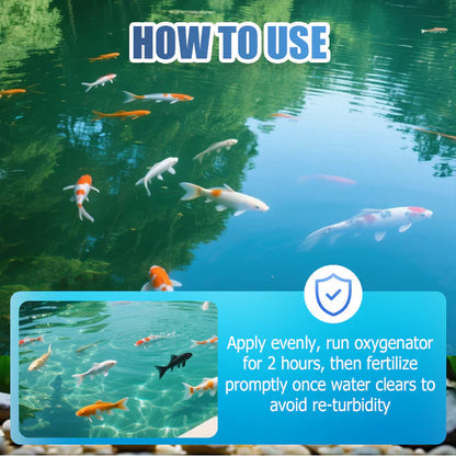 Premium Pond Care Powder💧 | Water Clarifier & Algae Control🐟