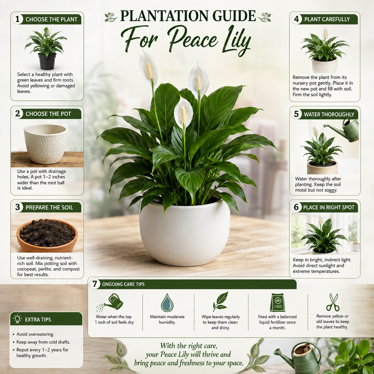 Peace Lily Plant