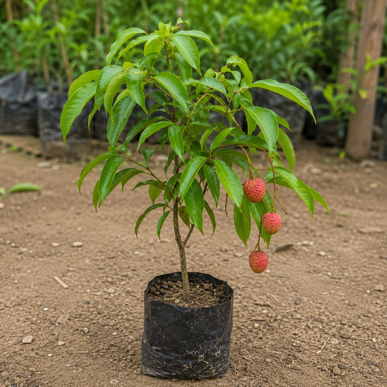 Muzaffarpur Shahi Litchi Grafted Plant
