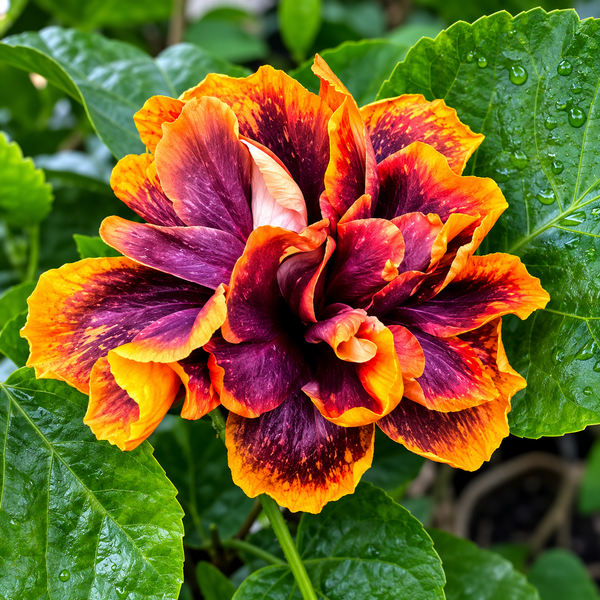 Wind Rose Ghost Axe Hibiscus Plant