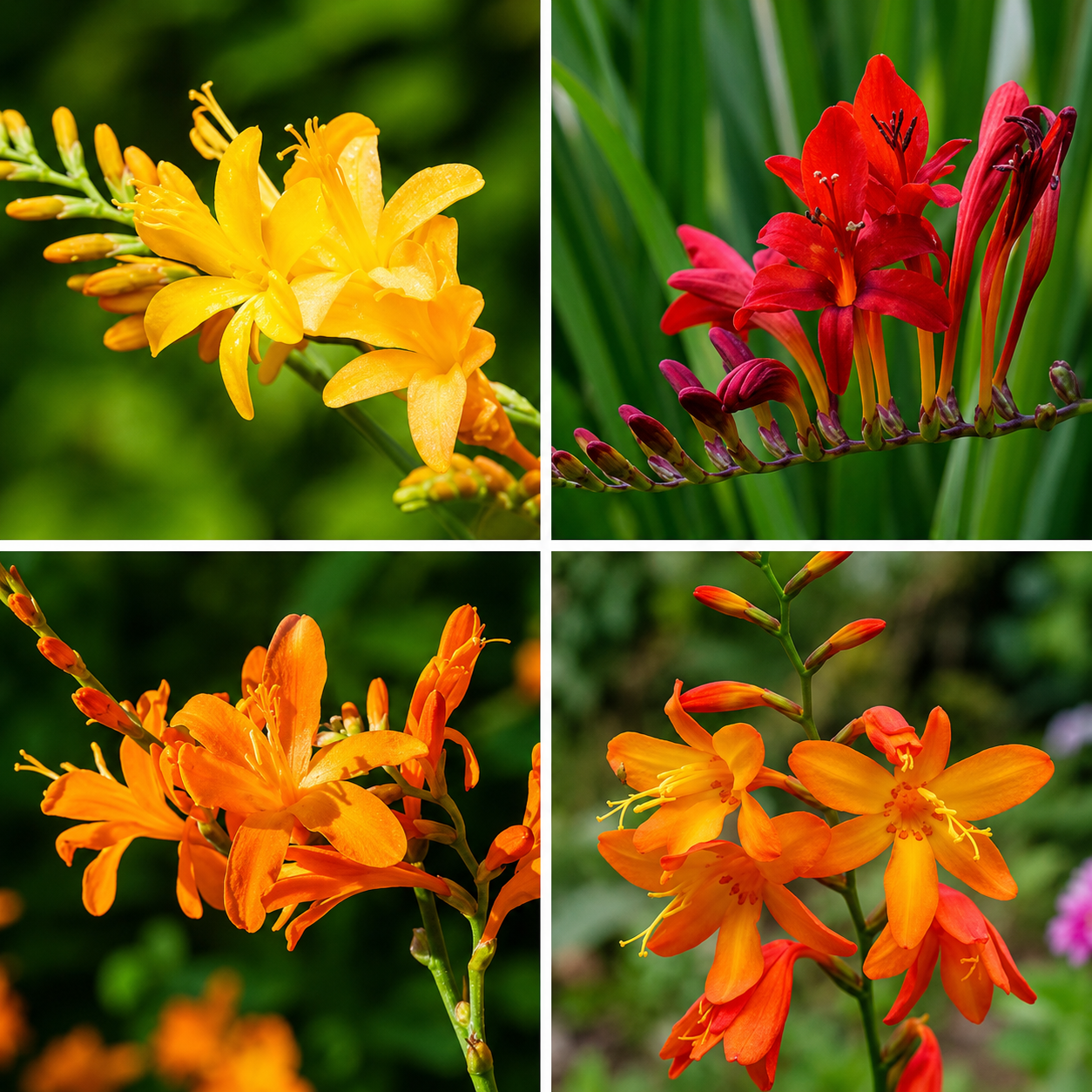 Crocosmia Flower Bulbs ( Mix Colour )
