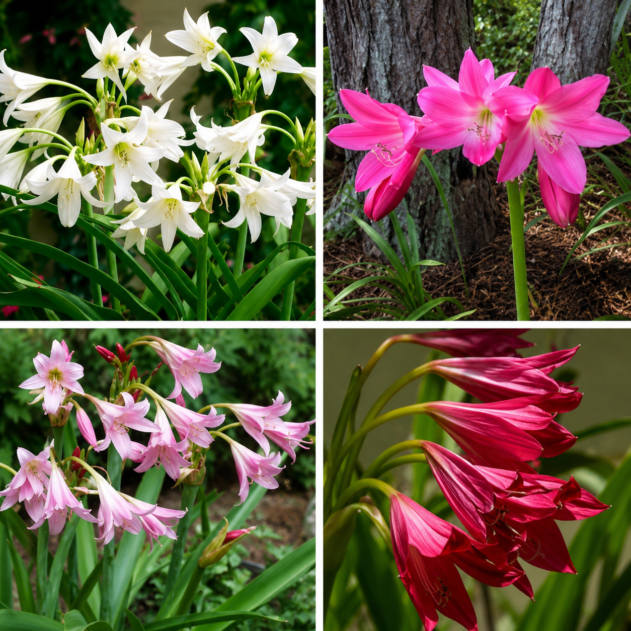 Crinum Lily Bulbs ( Mix Colour)