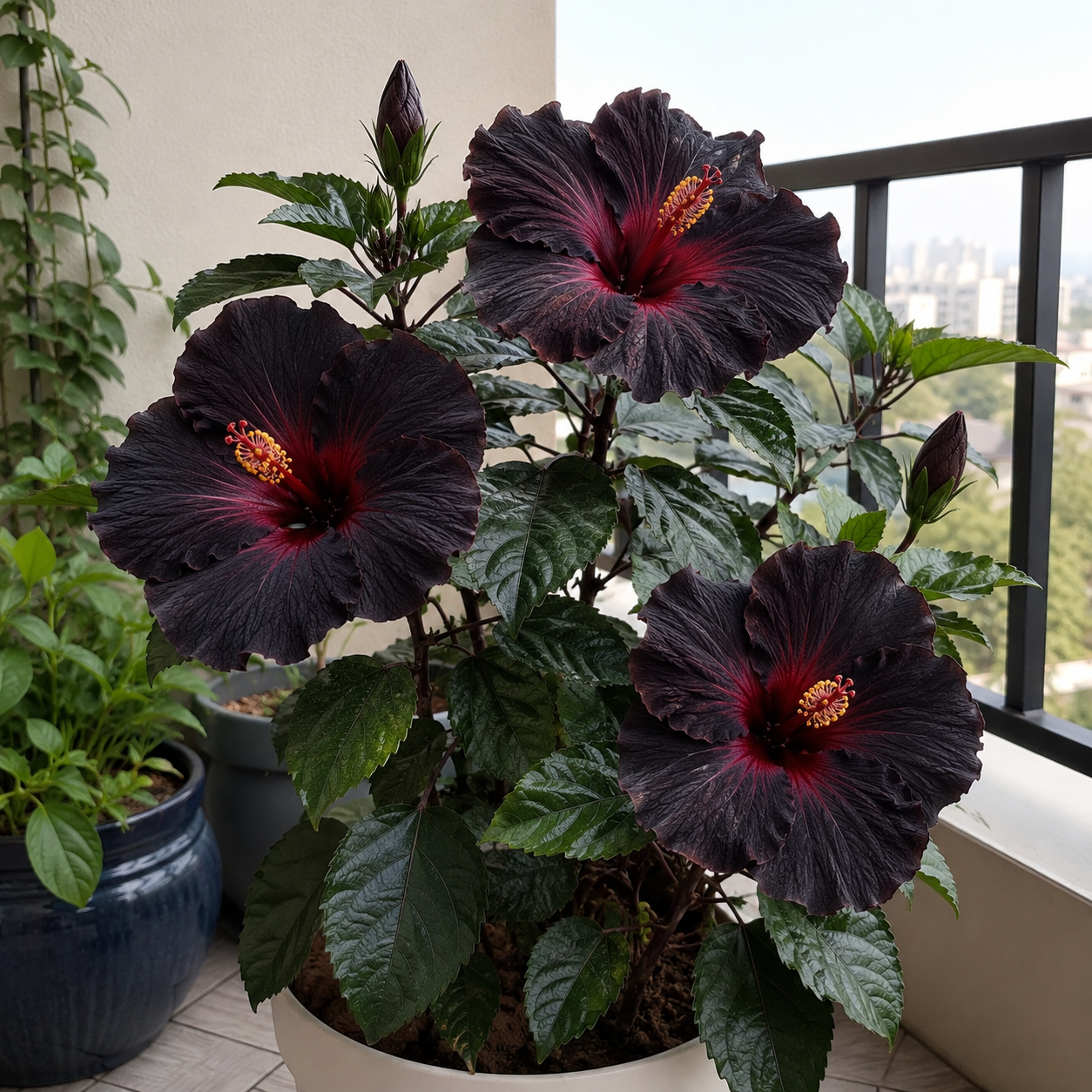 Black Dragon Hibiscus