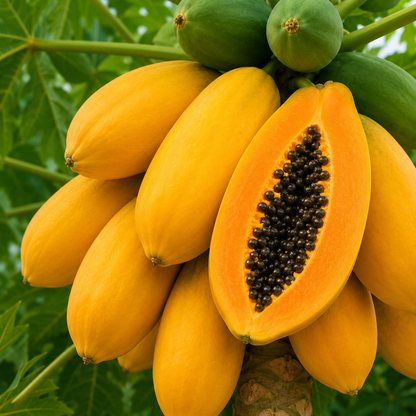 Thai Golden Papaya Live Plant .