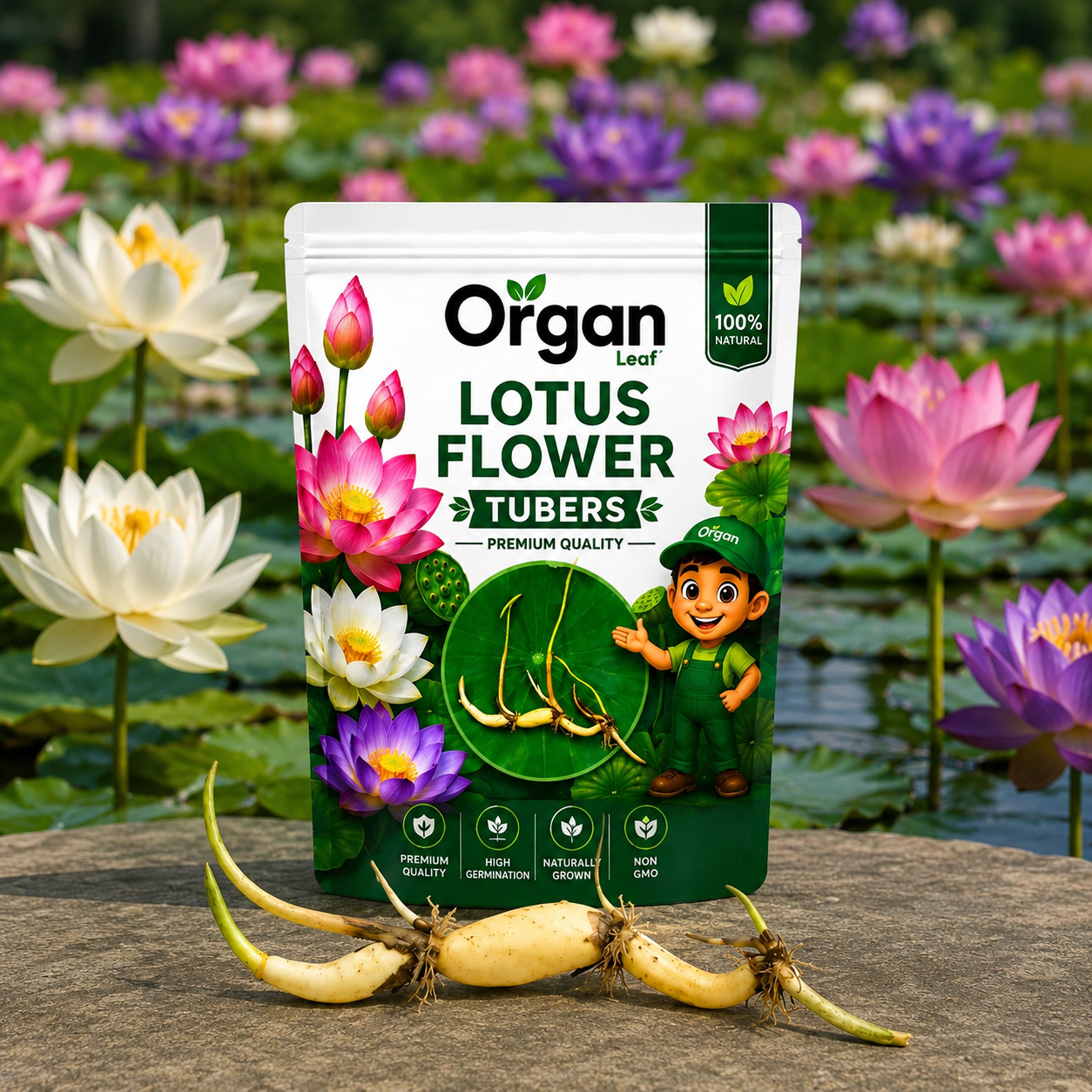 Lotus Flower Tubers