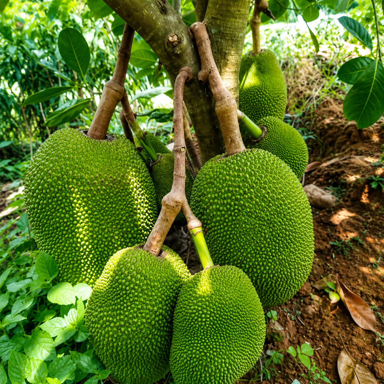Thai Sweet JackFruit Grafted Plant (All Time Fruit)