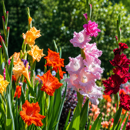 Gladiolus Lily  Mix Colour Bulbs