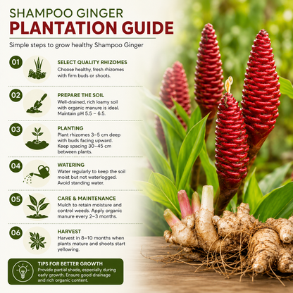 Shampoo Ginger  Bulbs