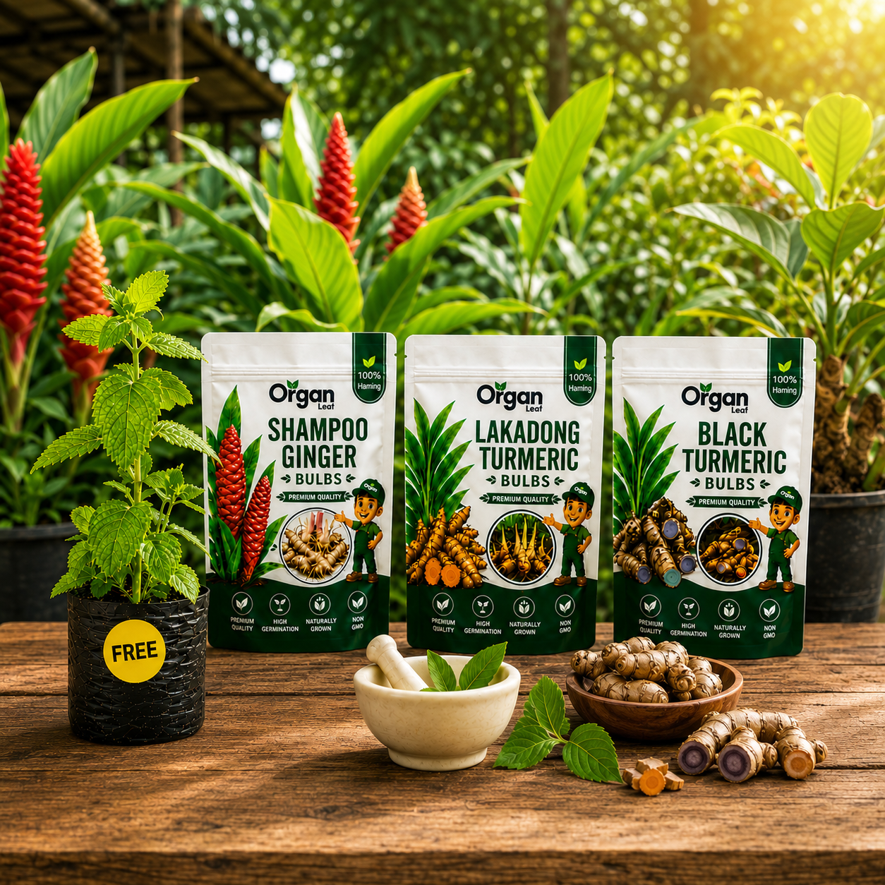 Ayurvedic Wellness Plant Bulbs Combo