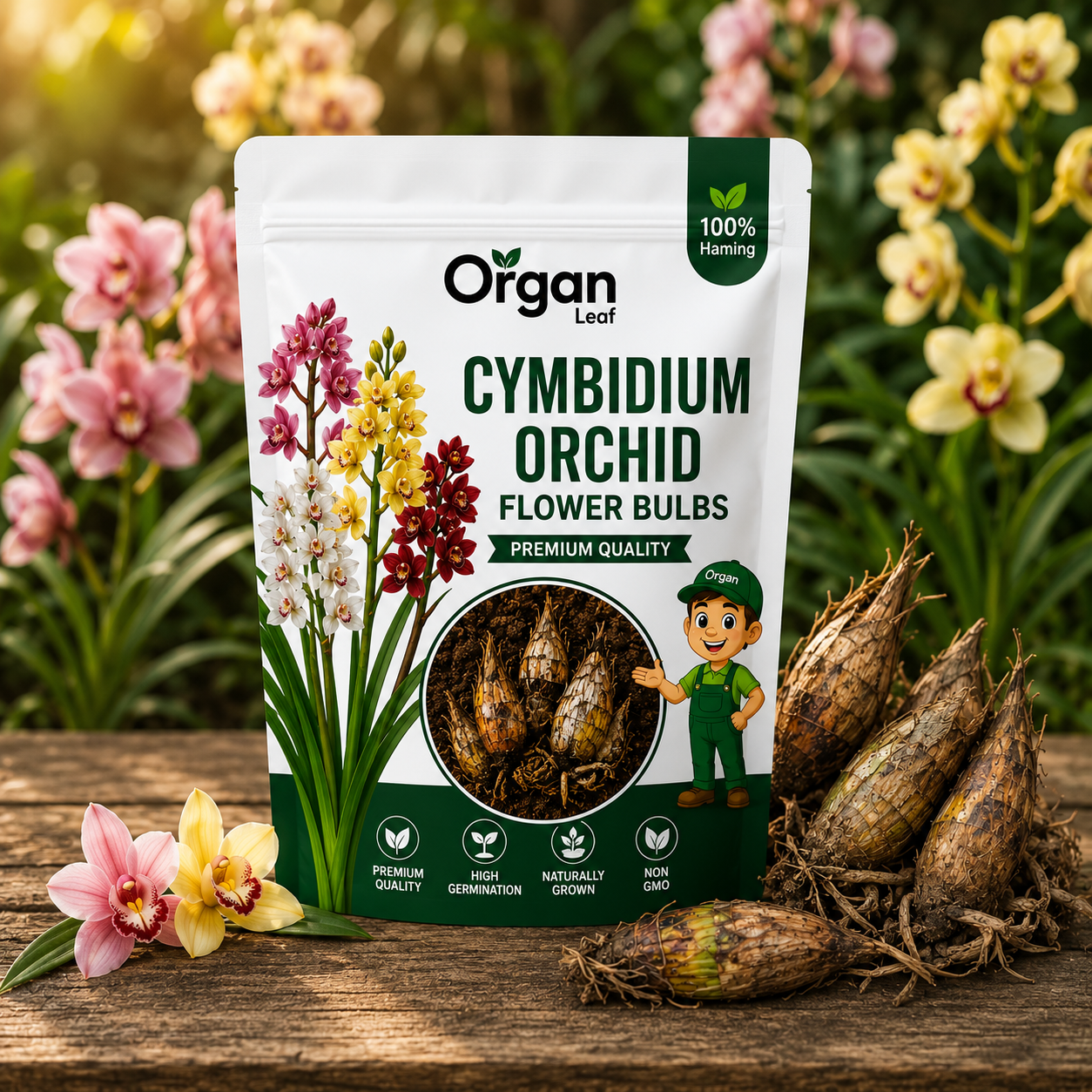 Cymbidium Orchid Flower Bulbs