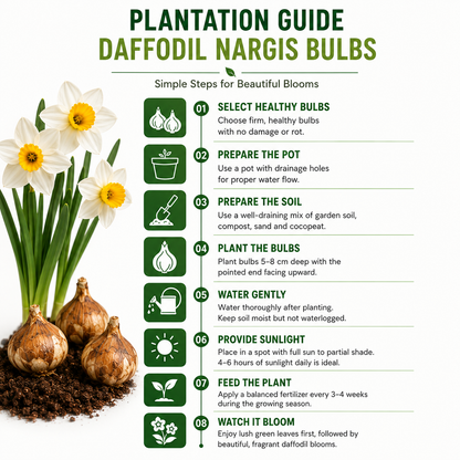 Daffodil Nargis Bulbs