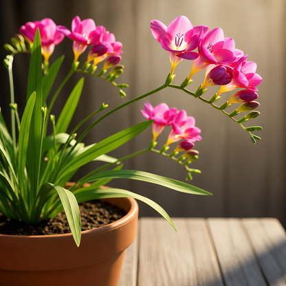 Freesia Single Bloom Bulbs   (Random Colour )