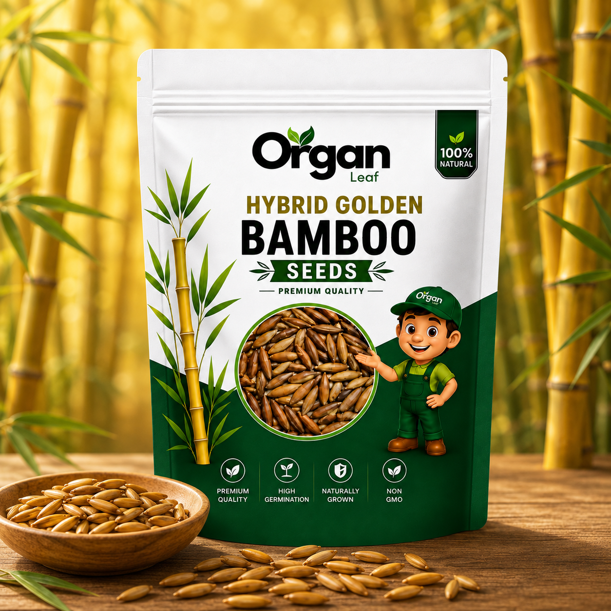 Hybrid Golden Bamboo Seeds