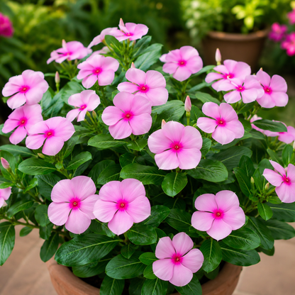 Periwinkle Flower Live Plant( Sadabahar)
